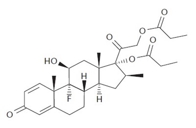 Betamethasone Dipropionate Chemical Structure (1v2 Chemical Structure 2)